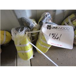 (4) 2" RACKET TIE DOWN STRAPS