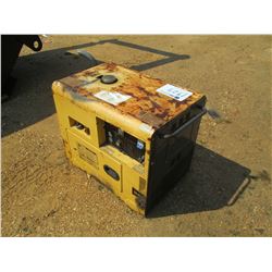 PORTABLE GENERATOR, 6700T, 4600 WATT, DIESEL ENGINE