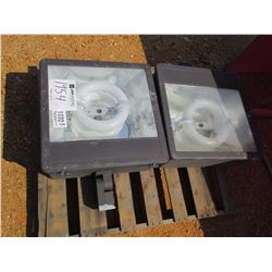 (2) NEPTON 480 VOLT OUTDOOR LIGHT