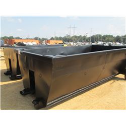13 CU YD, TUB STYLE, ROLL OFF CONTAINER FOR CABLE LIFT TRUCKS ONLY