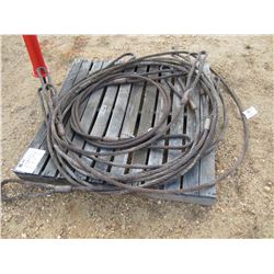 (1) PALLET MISC SIZE & LENGTH WIRE CHOKER