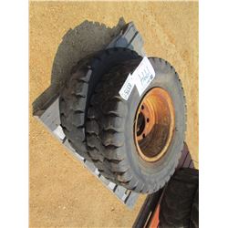 (2) 8.25-15 TIRES & RIMS