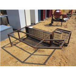 STEEL PLATFORM W/STEPS