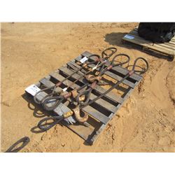 (5) MISC SIZE STEEL CHOKER