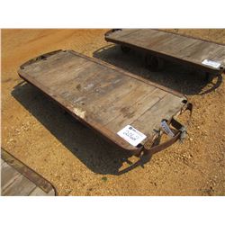 32" X 6' WOODEN CART