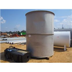 UPRIGHT ALUMINUM STORAGE TANK