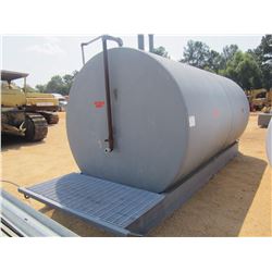 OFF ROAD DIESEL STORAGE TANK, SKID MTD, WAYNE ELECT PUMP