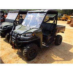 2015 POLARIS RANGER XP 900 SIDE BY SIDE, VIN/SN:3BSRTE870FG874381 - GAS ENGINE, CANOPY, WINDSHIELD, 