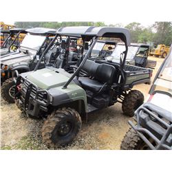 2013 JOHN DEERE 825I GATOR, VIN/SN:1M0825GSADM062795 - SIDE BY SIDE, 4X4, GAS ENGINE, CANOPY, DUMP B