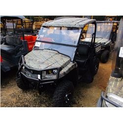 JOHN DEERE XUV 550 UTILITY VEHICLE, VIN/SN:M0KT033032576 - 4X4, GAS ENGINE, CANOPY, WINDSHIELD, METE