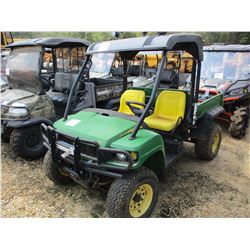 2009 JOHN DEERE XUV UTV, VIN/SN:030625 - LIGHT BAR, DUMP BED, CANOPY, METER READING 1,227 HOURS
