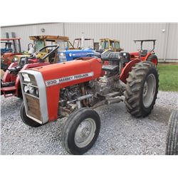 MASSEY FERGUSON 230 FARM TRACTOR, VIN/SN:305696 - 3 PTH, PTO