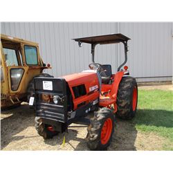 1994 KUBOTA L2900 FARM TRACTOR, VIN/SN:53834 - MFWD, 3 PTH, PTO, CANOPY, 420/70/24 TIRES, METER READ