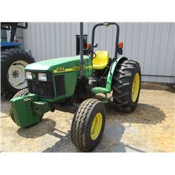 2003 JOHN DEERE 5105 FARM TRACTOR, VIN/SN:410787 - 3 PTH, PTO, 1 REMOTE, ROLL BAR, 16.9-28 TIRES