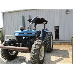 NEW HOLLAND 6610 FARM TRACTOR, VIN/SN:815239 - MFWD, 3 PTH, PTO, 3 REMOTES, CANOPY, 18.4-34 TIRES, M