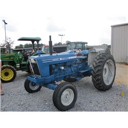 FORD 6600 FARM TRACTOR, VIN/SN:0500637 - 3 PTH, PTO, 1 REMOTE, 15.5-38 TIRES, METER READING 9,832 HO