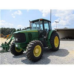 2003 JOHN DEERE 6715 FARM TRACTOR, VIN/SN:383208 - MFWD, 3 PTH, PTO, 2 REMOTES, ECAB W/AIR, 18.4-38 