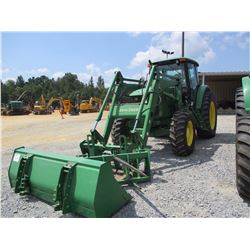 2003 JOHN DEERE 6715D FARM TRACTOR, VIN/SN:367811 - MFWD, 3 PTH, PTO, 2 REMOTES, 740 CLASSIC FRONT E