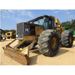 2004 JOHN DEERE 748G III GRAPPLE SKIDDER, VIN/SN:591911 - DUAL ARCH, WINCH, ECAB, 35.5L-32 TIRES, ME