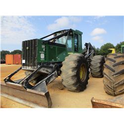 2010 JOHN DEERE 648H SKIDDER, VIN/SN:629106 - GRAPPLE, DUAL ARCH, WINCH, ECAB W/AIR, 30.5R32 TIRES, 