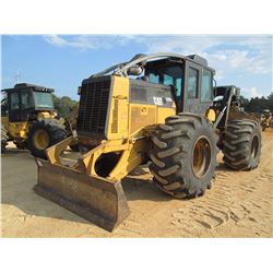 CAT 525C SKIDDER, VIN/SN:52501573 - GRAPPLE, SINGLE ARCH, WINCH, ECAB W/AIR, 30.5L-32 TIRES, METER R