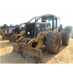 2004 CAT 525B SKIDDER, VIN/SN:3LZ01311 - GRAPPLE, DUAL ARCH, WINCH, ECAB W/AIR, 24.5-32 TIRES, METER