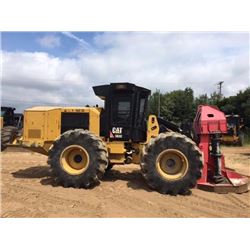 2013 CAT 563C FELLER BUNCHER, VIN/SN:6300112 - SC57 SAW HEAD, ECAB W/AIR, 30.5X32 TIRES, METER READI