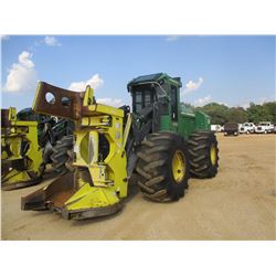 2013 JOHN DEERE 643K FELLER BUNCHER, VIN/SN:651315 - JOHN DEERE FD45 SAW HEAD, ECAB W/AIR, 28L-26 TI