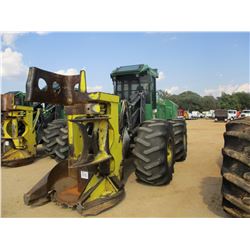 2012 JOHN DEERE 643K FELLER BUNCHER, VIN/SN:643928 - SAW HEAD, ECAB W/AIR, 28L-26 TIRES