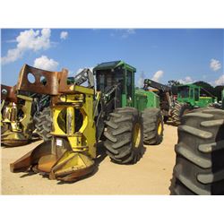 2011 JOHN DEERE 643K FELLER BUNCHER, VIN/SN:635439 - 45XT SAWHEAD, ECAB W/AIR, 28L-26 TIRES, METER R