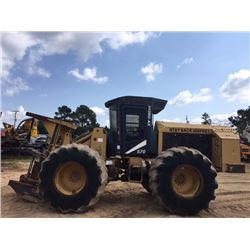 HYDRO AX 570 FELLER BUNCHER, VIN/SN:8282 -- 22" SIDE CUT SAW HEAD, CUMMINS, ECAB W/AIR, STEERING WHE