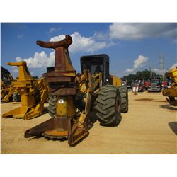 HYDRO-AX 570 FELLER BUNCHER, VIN/SN:HA18525 - WARATAH SAW HEAD, ECAB W/AIR, 28L-26 TIRES, METER READ