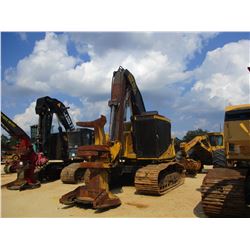 TIGERCAT 822 TRACK FELLER BUNCHER, VIN/SN:82210227 - TIGERCAT 5400 SAW HEAD, ECAB W/AIR (RECENT REMA