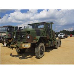 1984 AMERICAN GENERAL M932 TRUCK TRACTOR, VIN/SN:C53200162 - T/A, 5 TON, 6X6, CUMMINS DIESEL ENG, A 