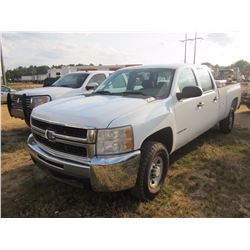 2010 CHEVROLET 2500HD PICKUP, VIN/SN:1GC4KVBG7AF128771 - 4X4, CREW CAB, V8 GAS ENGINE, A/T, LONG BED