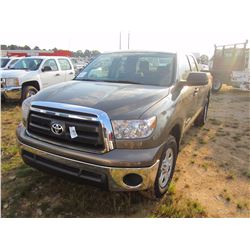2012 TOYOTA TUNDRA PICKUP, VIN/SN:5TFRU5F19CX028352 - CREW CAB, B8 GAS ENGINE, A/T, ODOMETER READING