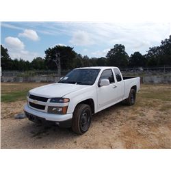 2009 CHEVROLET COLORADO PICKUP, VIN/SN:1GCCS199798101162 - EXTENDED CAB, V6 GAS ENGINE, A/T, ODOMETE