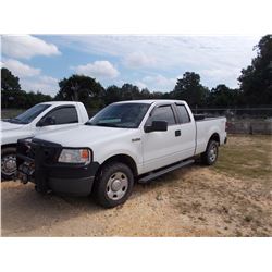 2008 FORD F150 PICKUP, VIN/SN:1FTRX14W28FB64401 - 4X4, EXTENDED CAB, V8 TRITON GAS ENGINE, A/T, WINC