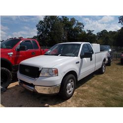2004 FORD F150 PICKUP, VIN/SN:1FTVF12584KA90625 - TRITON 5.4 ENGINE, A/T, 100 GAL SPRAY SYSTEM W/GAS