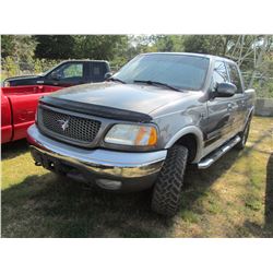 2003 FORD F150 FX4 PICKUP, VIN/SN:1FTRW08693KB97614 - 4X4, CREW CAB, V8 GAS ENGINE, A/T, ODOMETER RE