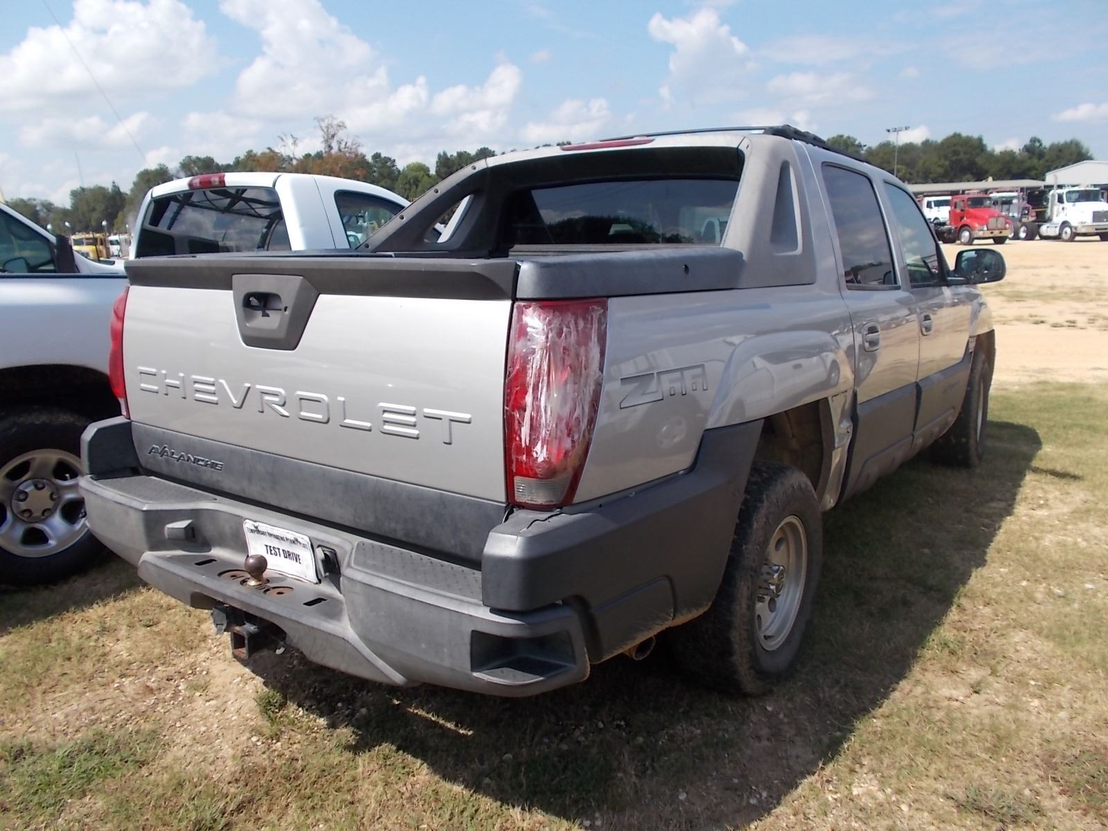 2004 CHEVROLET AVALANCHE Z66, VIN/SN3GNEC12T44G192980 V8 GAS ENG, A