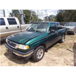 2000 MAZDA B3000 PICKUP, VIN/SN:4F4YR12VSYTM28140 - 6 CYL GAS ENG, A/T, ODOMETER READING 233,899 MIL