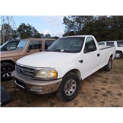 2000 FORD F150 XL, VIN/SN:1FTPF17L5YNB32415 - V8 GAS ENGINE, AUTO TRANSMISSION