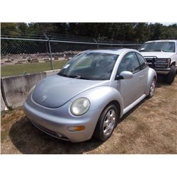 2003 VOLKSWAGON BEETLE, VIN/SN:3VWCK21C43M425196 - GAS ENGINE, A/T, ODOMETER READING 144,881 MILES