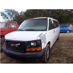 2007 GMC PASSENGER VAN, VIN/SN:1GJHG39U771163988 - V8 GAS ENG, A/T, 10 PASSENGER, ODOMETER READING 2
