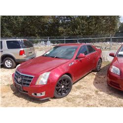 2008 CADILLAC LTS SEDAN, VIN/SN:1G6DF577X80162345 - V6 GAS ENGINE, A/T, ODOMETER READING 128,752 MIL