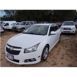 2012 CHEVROLET CRUZE LT VIN/SN:1G1PG5SC0C7334676 - V6 GAS ENGINE, A/T, ODOMETER READING 125,571 MILE
