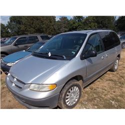 2000 DODGE CARAVAN SE, VIN/SN:2B4GP4532YR722511 - 6 CYL GAS ENG, A/T, 6 PASSENGER, ODOMETER READING 
