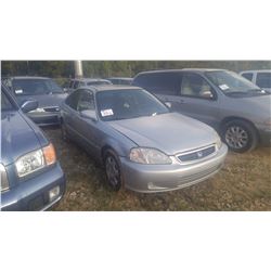 2000 HONDA CIVIC EX SEDAN, VIN/SN:1HGEJ8244YL027523 - 4 CYL