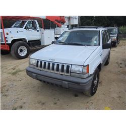 1995 JEEP GRAND CHEROKEE VIN/SN:1J4FX58SXSC529430 - 6 CYL GAS ENGINE, AUTO TRANSMISSION, ODOMETER 34